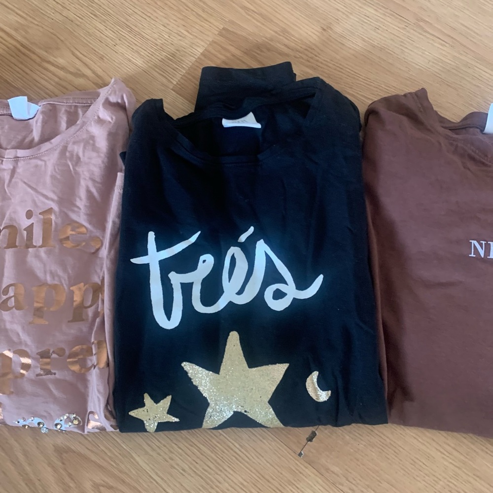 Zara T-shirt long sleeve size 12-14 like news!!!!